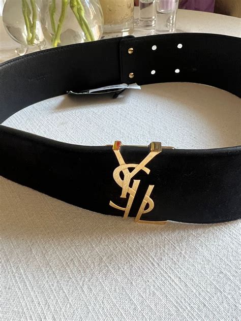 ysl bälte dam|Bälten från Saint Laurent .